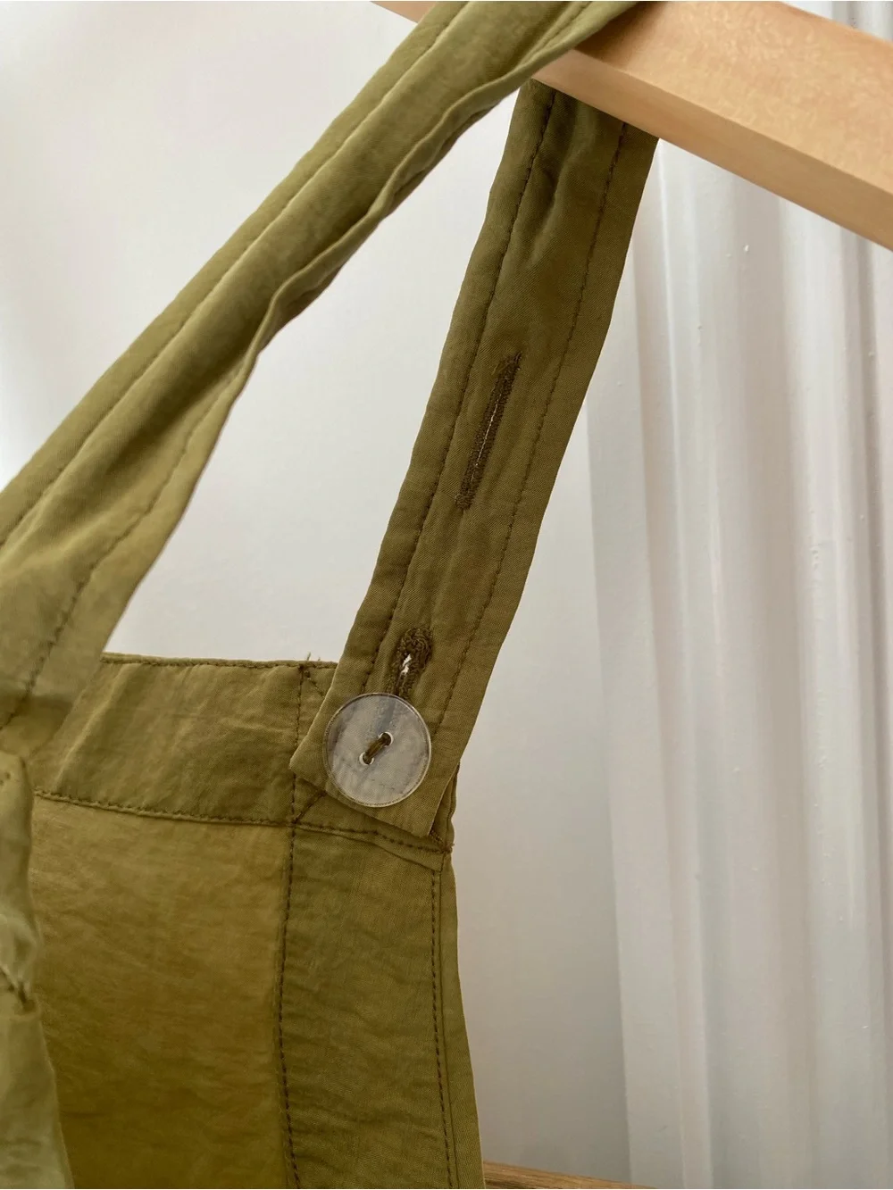 TopShop Olive Green Utility Cargo Lightweight Sleeveless Jumpsuit Sz 4 Boho